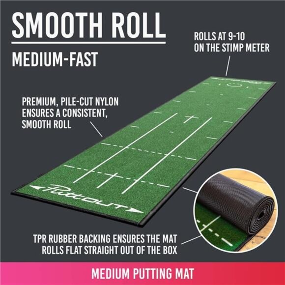 Pro Golf Putting Mat - Picture 4 of 7